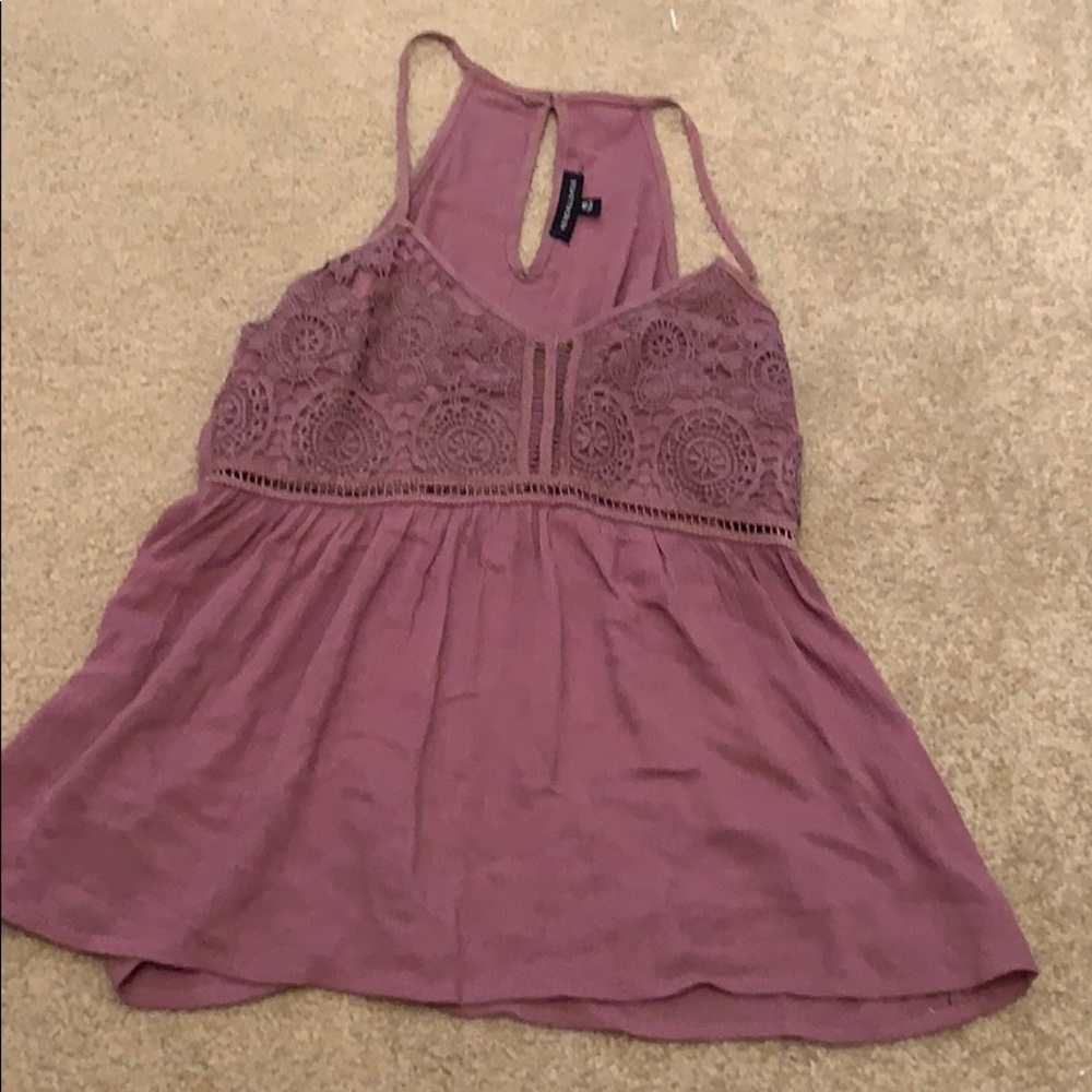 Purple Kendall & Kylie babydoll top size XS